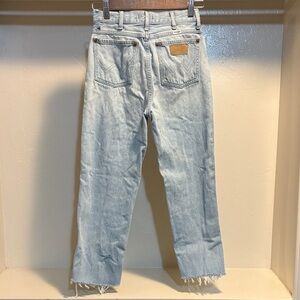 Wrangler Light Blue Straight Leg Jeans